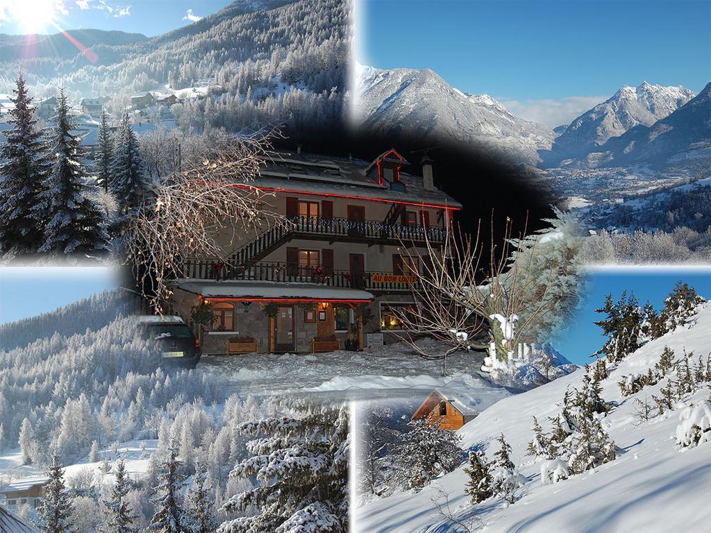 Au Bon Logis Hotell Risoul Exteriör bild